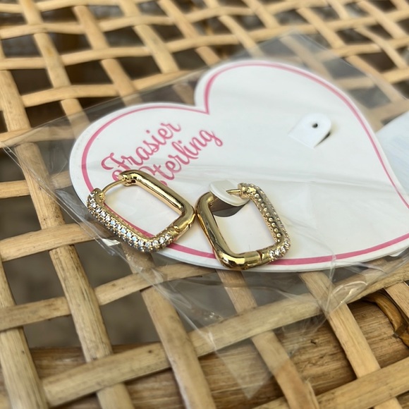 Material Girl Hoops - Picture 3 of 3